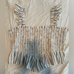 American Eagle Smocked Tank Top